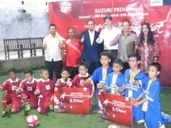 Pacu Prestasi Sepak Bola, Suzuki Sumbang Ribuan Bola