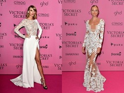 Taylor Swift Pamer Kaki Jenjang, Candice Swanepoel Seksi Bergaun Menerawang