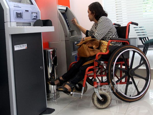 BNI Buka ATM Khusus Penyandang Disabilitas