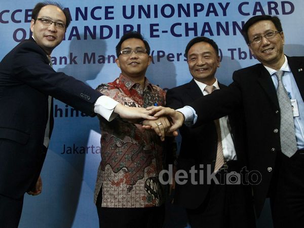 Mandiri Gandeng Chine Union Pay