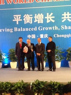 Din Syamsuddin Terima Penghargaan di Tiongkok