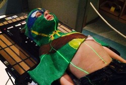 Rahasia Harley Tegar Jalani Pengobatan Kanker: Pakai Topeng Ninja Turtle