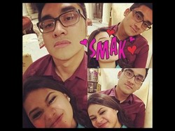 Aurel Pamer Kemesraan dengan Pacar di Instagram