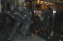 Satgas Gultor TNI Bebaskan Sandera ISIS di Bandara Cengkareng