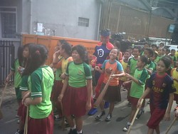 Prabu Superhero Ajak Bocah Berantas Sampah