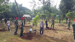 Rayakan Hari Pohon, Kopassus Tanam 10.000 Pohon di UI