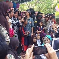 Risma Prihatin Minimnya Alat Peraga Bagi Sekolah Inklusi