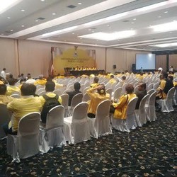 Pimpinan Sidang Pastikan Paripurna Munas Golkar di Jakarta Kuorum