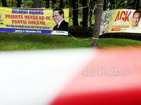 Perang Spanduk Calon Ketum Golkar