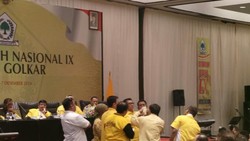 Penghitungan Suara Caketum Golkar Dimulai, Vote Pertama untuk Priyo