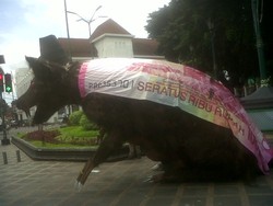 Tikus Raksasa akan Ramaikan Hari Antikorupsi, Jokowi Dijadwalkan Hadir