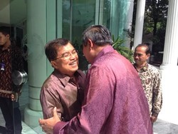 Bertemu JK, SBY Tegaskan Beri Dukungan ke Pemerintahan Jokowi