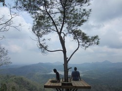 Duduk Di Tepi Jurang di Yogya Seperti Ini, Berani?