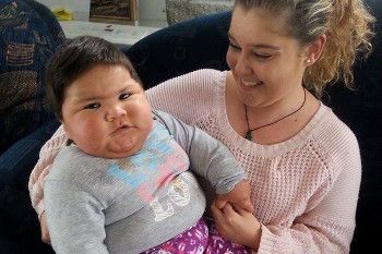 Potret Indigo, Bayi 10 Bulan dengan Tubuh Seperti Anak 5 Tahun