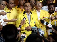 Priyo Serahkan Hasil Munas Jakarta ke Kemenkum HAM