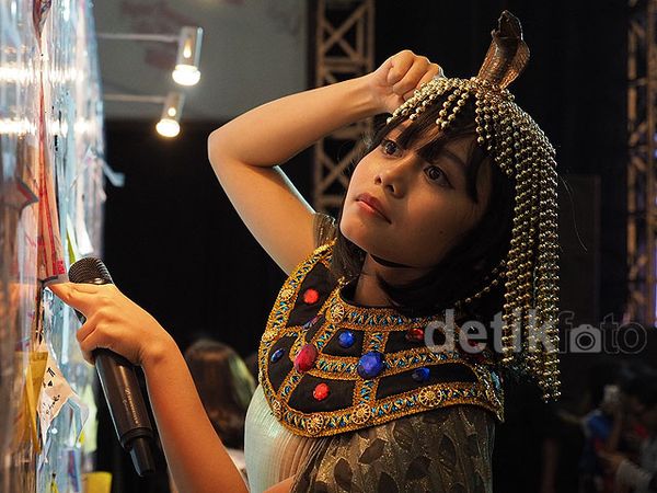 Gaya JKT48 di Event Handshake, Yukata Hingga Cleopatra Gaya JKT48 di Event Handshake, Yukata Hingga Cleopatra