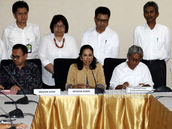 Menteri BUMN Umumkan Direksi Baru Pertamina