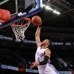 Durant-Westbrook Antar Thunder Kalahkan Pistons