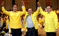 Usai Bertemu JK, Agung Laksono: Kami Lapor Hasil Munas