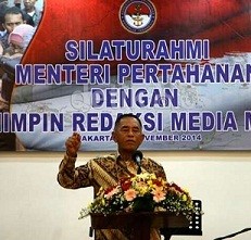 Menhan: Terorisme dan Penyakit Jadi Ancaman Pertahanan Indonesia