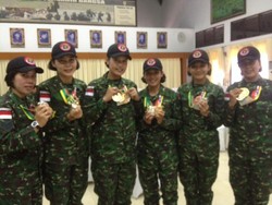 Kontingen Lomba Menembak Dapat Bonus Hasil Patungan Prajurit TNI AD