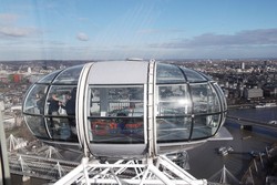 Begini Penampakan dari Atas Bianglala London Eye