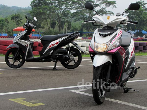 Test Ride Yamaha Mio Blue Core