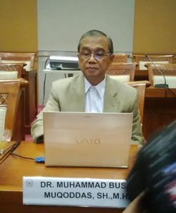 Busyro Muqoddas Selalu Mengajarkan Kami Bahaya Laten Korupsi