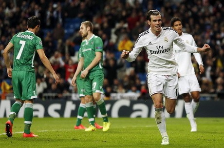 Libas Ludogorets 4-0, Madrid Sempurna