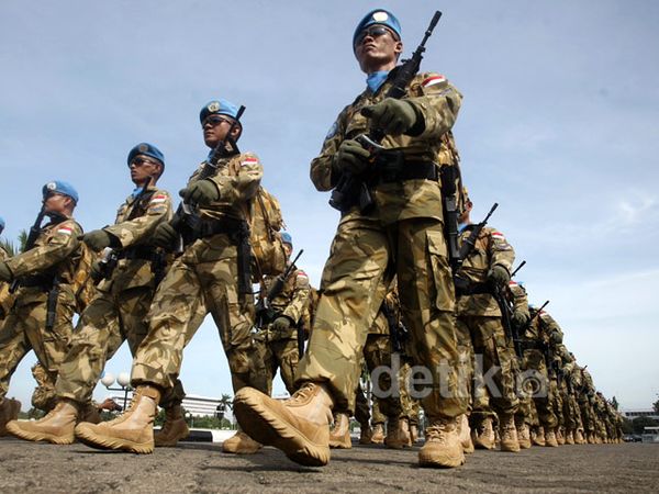 1.169 Prajurit TNI Diberangkatkan ke Libanon