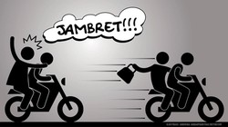 Jambret Sasar Wanita, Hati-hati Saat Bawa Tas