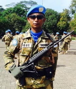 Kapten Bagus, Tinggalkan Istri yang Hamil Muda untuk Misi Perdamaian