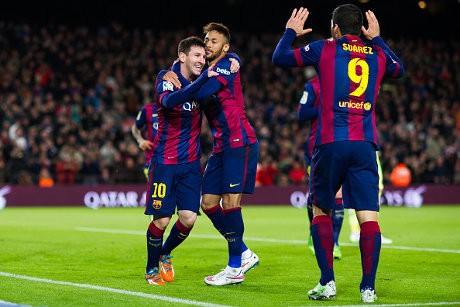 PSG Korban Pertama Trisula Messi, Neymar, Suarez