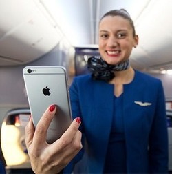 23 Ribu Pramugari Maskapai Ini Dipersenjatai iPhone 6