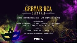 Carnaval Gebyar BCA, Sabtu 13 Desember 2014
