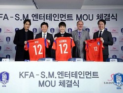 SM Entertainment Jalin Kerja Sama dengan Korean Football Association