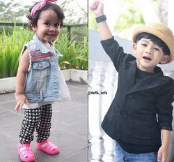 Tren Fashionista Cilik di Instagram, Bergaya Pakai Legging Hingga Blazer