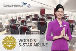 Garuda Indonesia Kini Menjadi Maskapai Bintang Lima