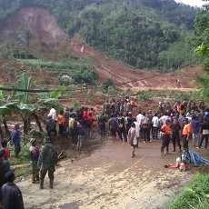Warga Sekitar Lokasi Longsor Banjarnegara Memilih Bertahan di Pengungsian