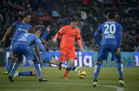 Barca Diimbangi Getafe Tanpa Gol