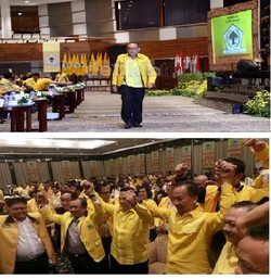 Kantor DPP Golkar Dikuasai Kubu Agung, Ical Cs Rapat di Epicentrum