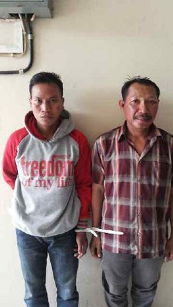 Polisi Tangkap 2 Perampas Spesialis Motor Siswa di Inhu Riau