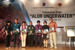 Peluncuran Buku Alor Underwater, Upaya Promo Wisata NTT
