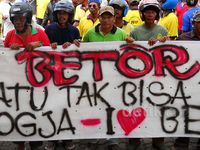 Pengemudi Betor di Yogya Demo Tuntut Dilegalkan