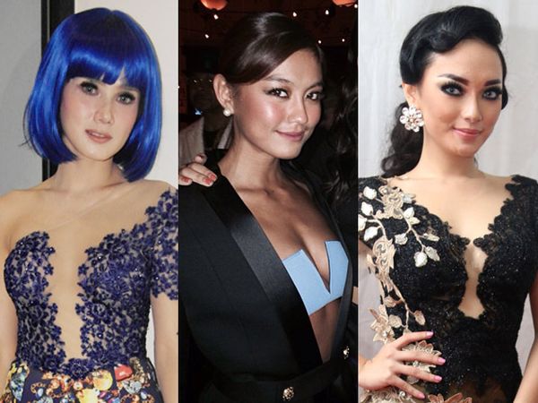 Ini 10 Busana Superseksi Selebriti Indonesia 2014
