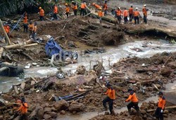 64 Jasad dan 1 Organ Tubuh Korban Longsor Banjarnegara Telah Ditemukan