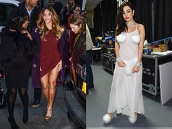 Beyonce Seksi Bergaun Mini, Charli XCX Kenakan Busana Transparan