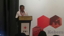 Jelang Pemilihan Ketum PMI, JK Terbang ke Surabaya Buka BUMD Expo