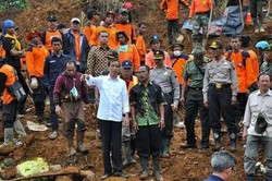 Jokowi Minta Dibuatkan Early Warning System di Daerah Rawan Bencana