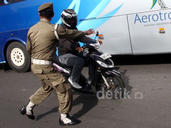 Hari Ini Motor Dilarang Lewat Thamrin-Medan Merdeka Barat